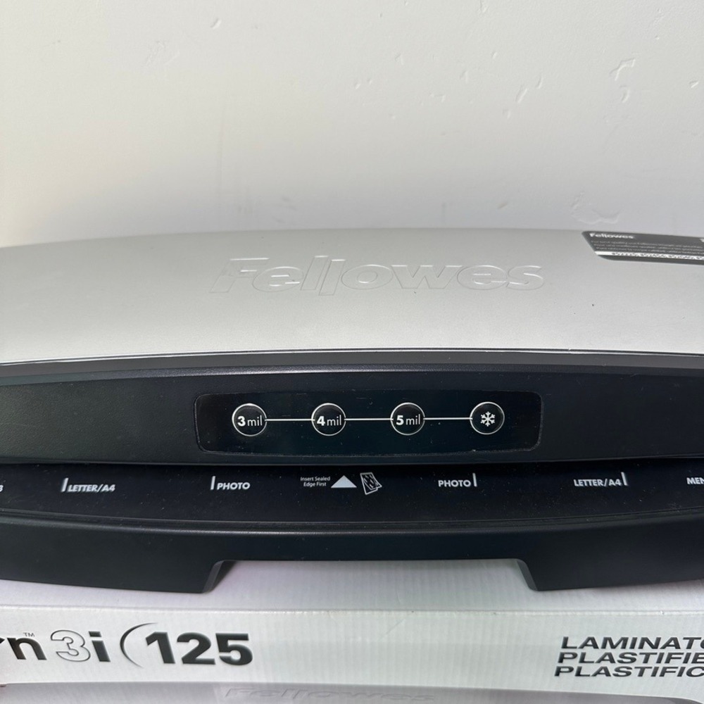 Fellowes Saturn3i 125 Laminator Thermal Home Small Office Jam Free InstaHeat - Picture 4 of 16